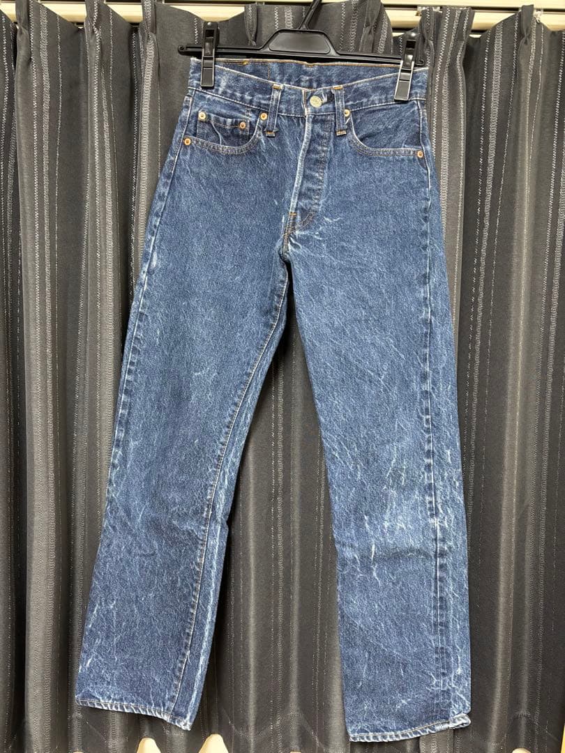 リーバイス501 66後期　ボタン裏6 w27L32