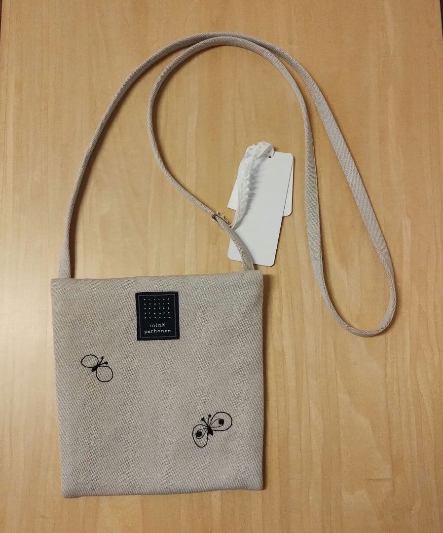 pocket bag　ミナペルホネン　新品未使用