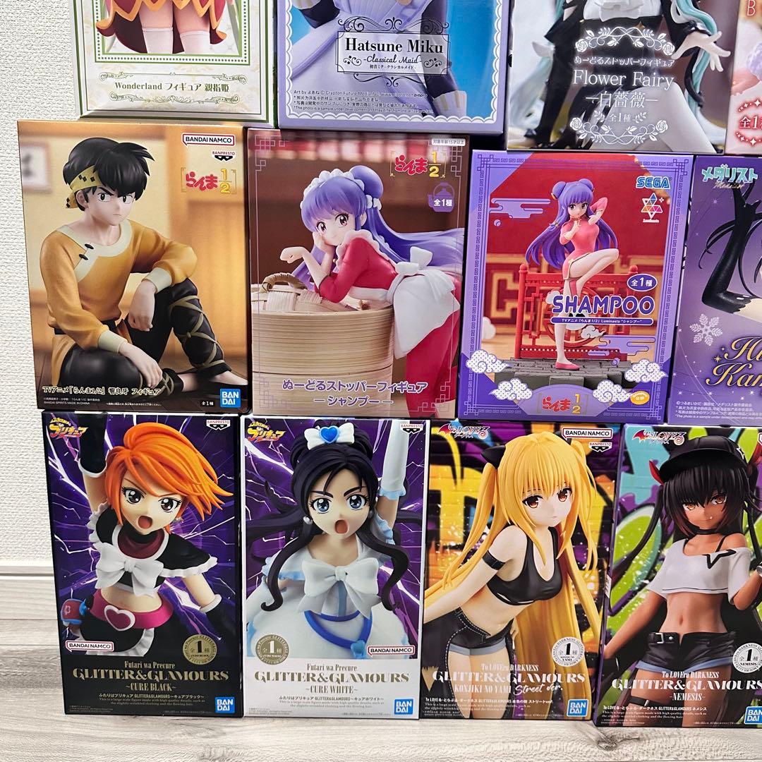 最新プライズフィギュア 25個セット セット販売　美少女　ジャンプ系