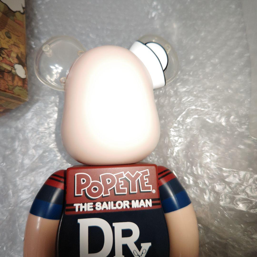 ベアブリック　ポパイ　400％　DRX　NAVY　BE@RBRICK