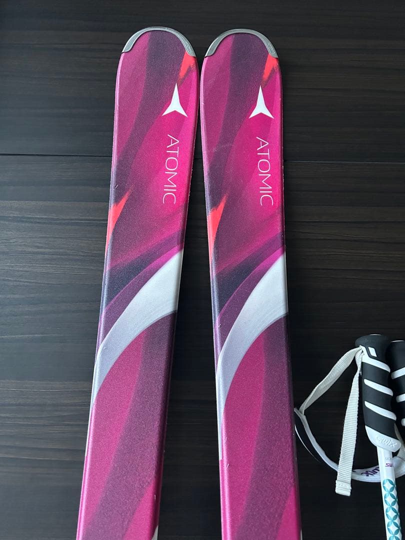 ATOMIC スキー板、ポール