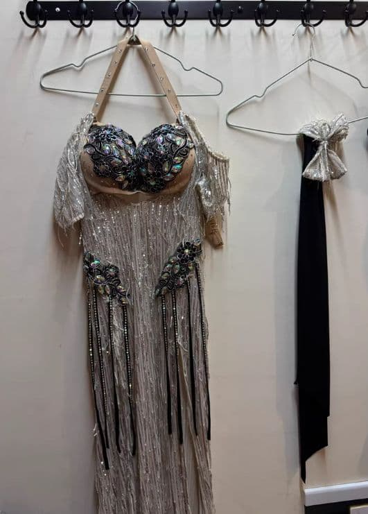 お得 美品 ベリーダンス衣装 サイーディ Baladi shabbi M