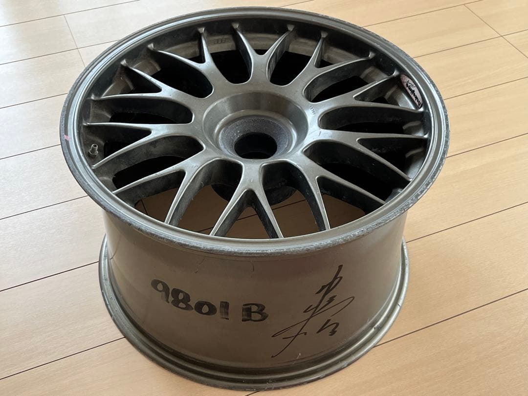 中嶋悟 直筆サイン入り NAKAJIMA RACING 実使用品