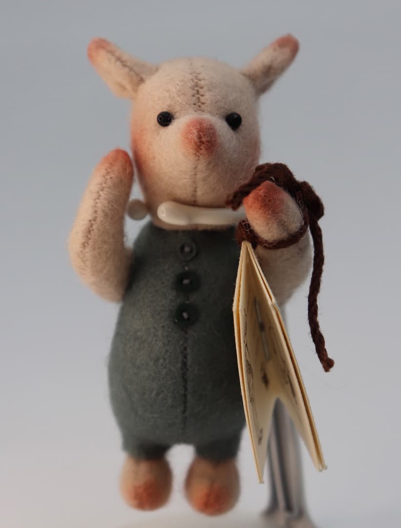 ポケット・ピグレット 7.5cm R. John Wright 1994年の作品