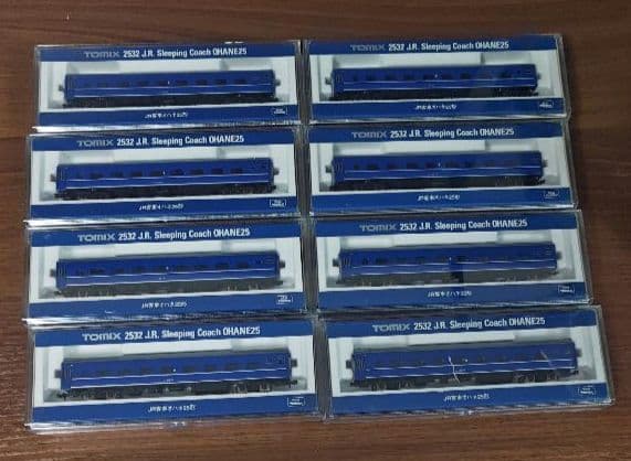 TOMIX Nゲージ鉄道模型 JR客車 オハネ25形 まとめ売り
