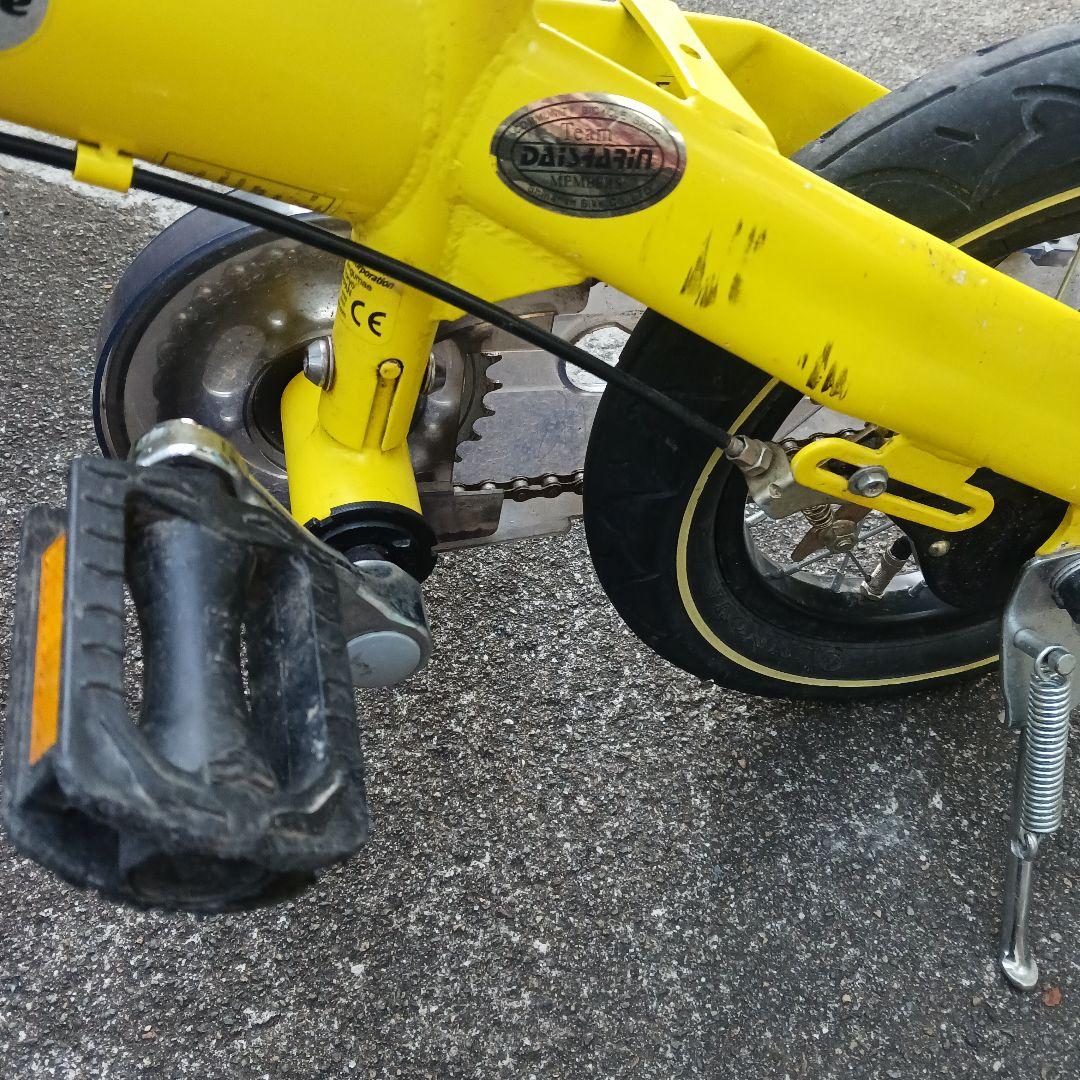 へんしんバイク　12インチ　イエロー　スタンド付き　工具付き　仙台