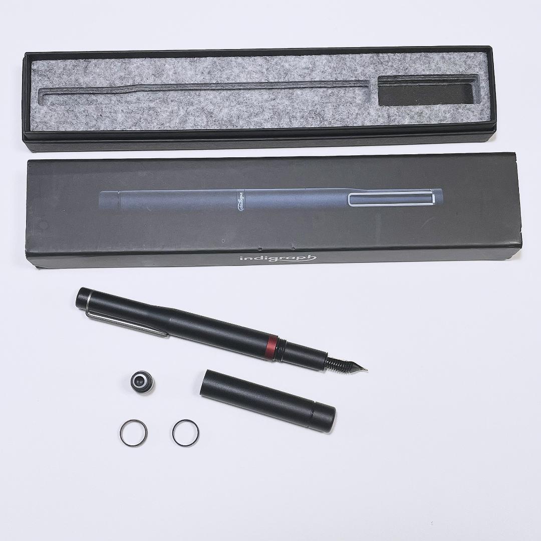 IndiGraph インディグラフ 万年筆 18K 750 EF [スペイン製]