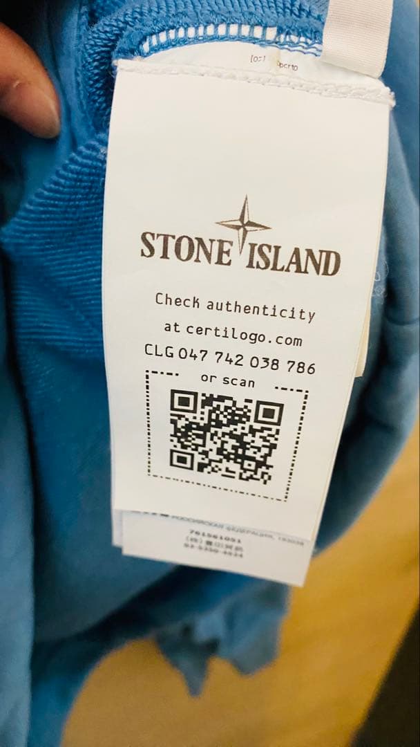 【美品】希少品STONE  ポケット付き トレーナー