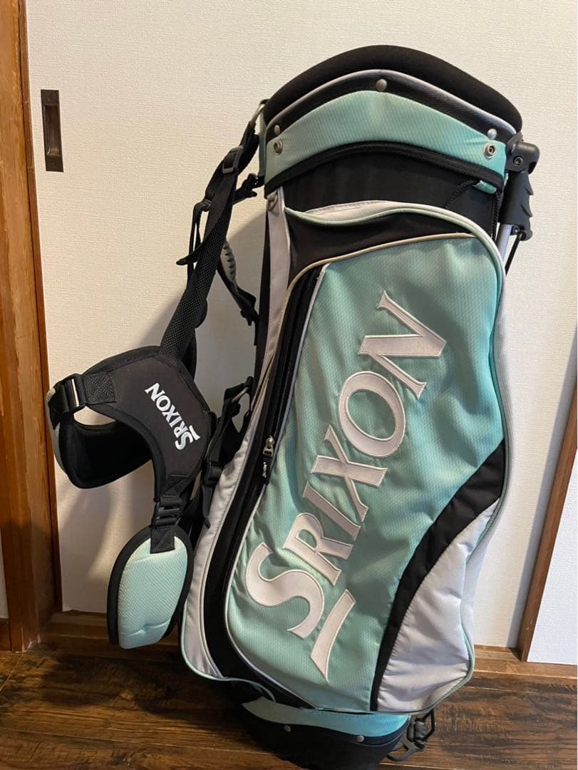 ゴルフキャリーバッグ　SRIXON ブルー