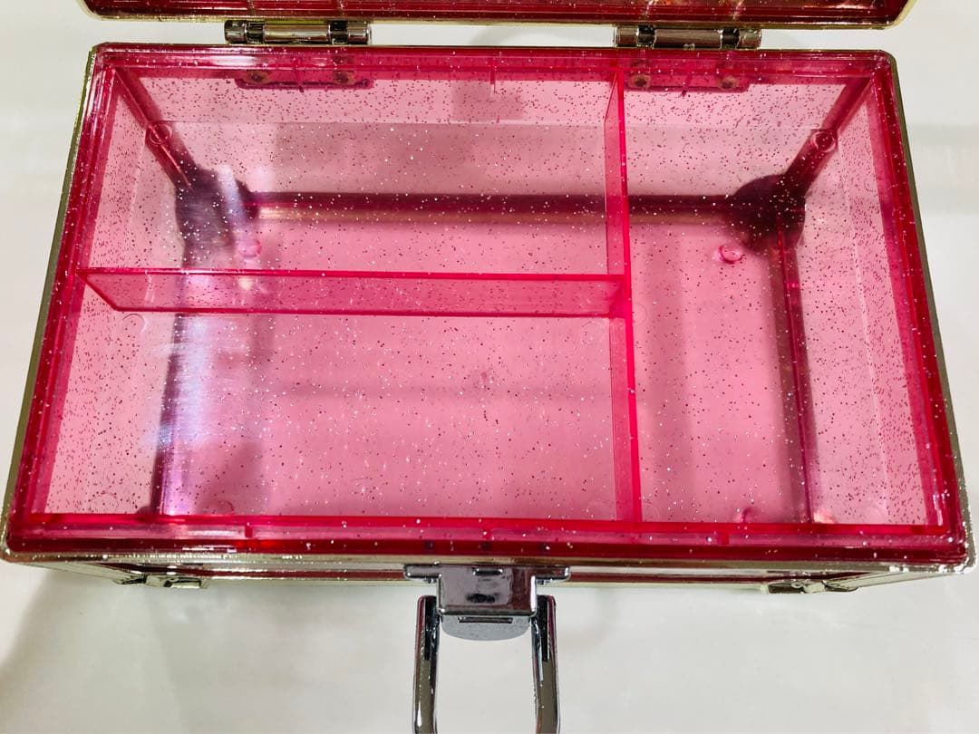 【美品】チャーミーキティ ✨️レア✨️ バニティケース 2005 レア ピンク ラメ