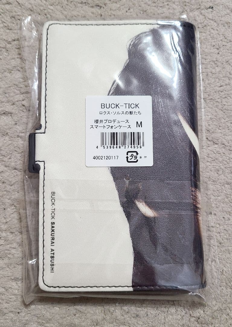 新品 未使用品 櫻井敦司さんプロデュース スマホケース BUCK-TICK