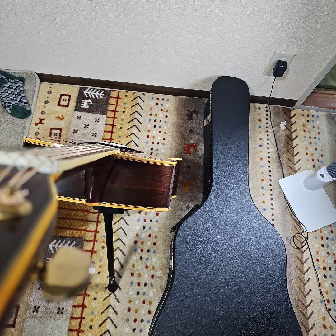 ヤマハL-6前期型トップ.バック単板！ハードケース付き。