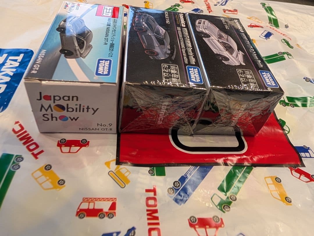 トミカ 日産GT-R モビリティーショー限定3台セット
