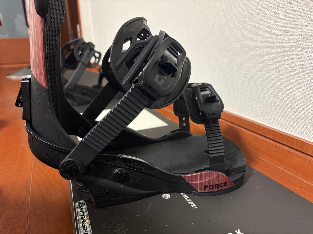 DEATH LABEL BLACK FLAG板154 UNIONビンディング付き