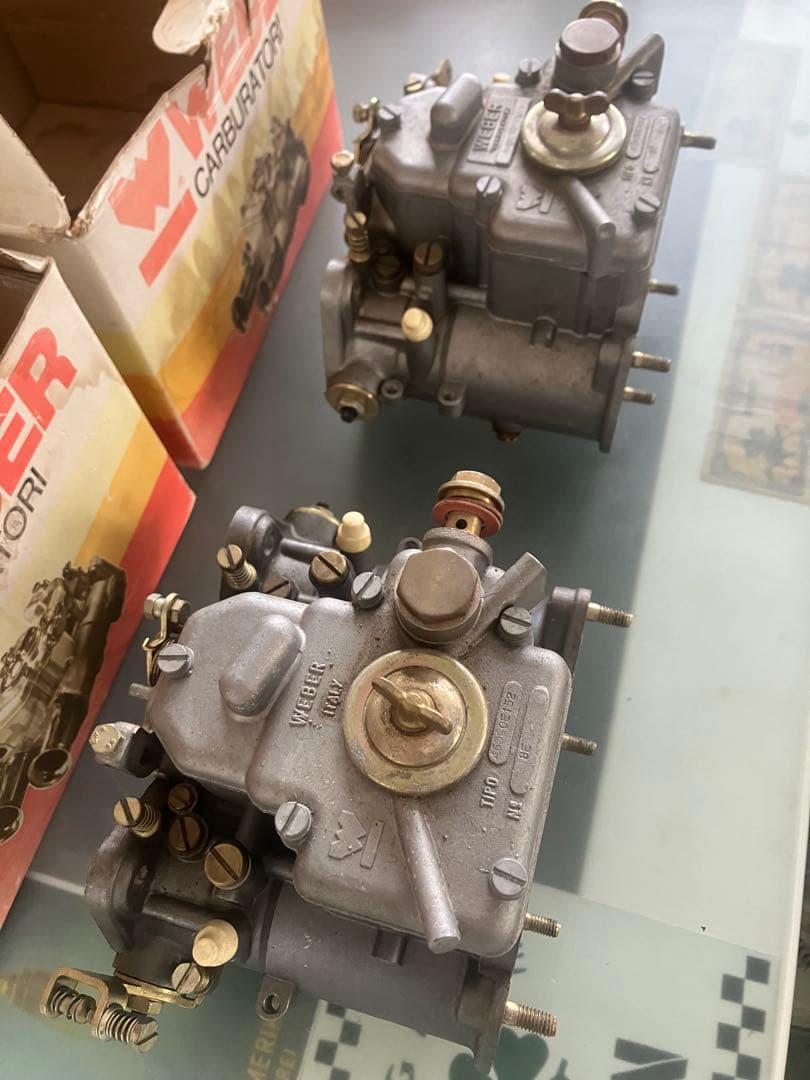 専用品WEBERウエーバー45DCOEイタリア製キャブレター対策後ビンテージ