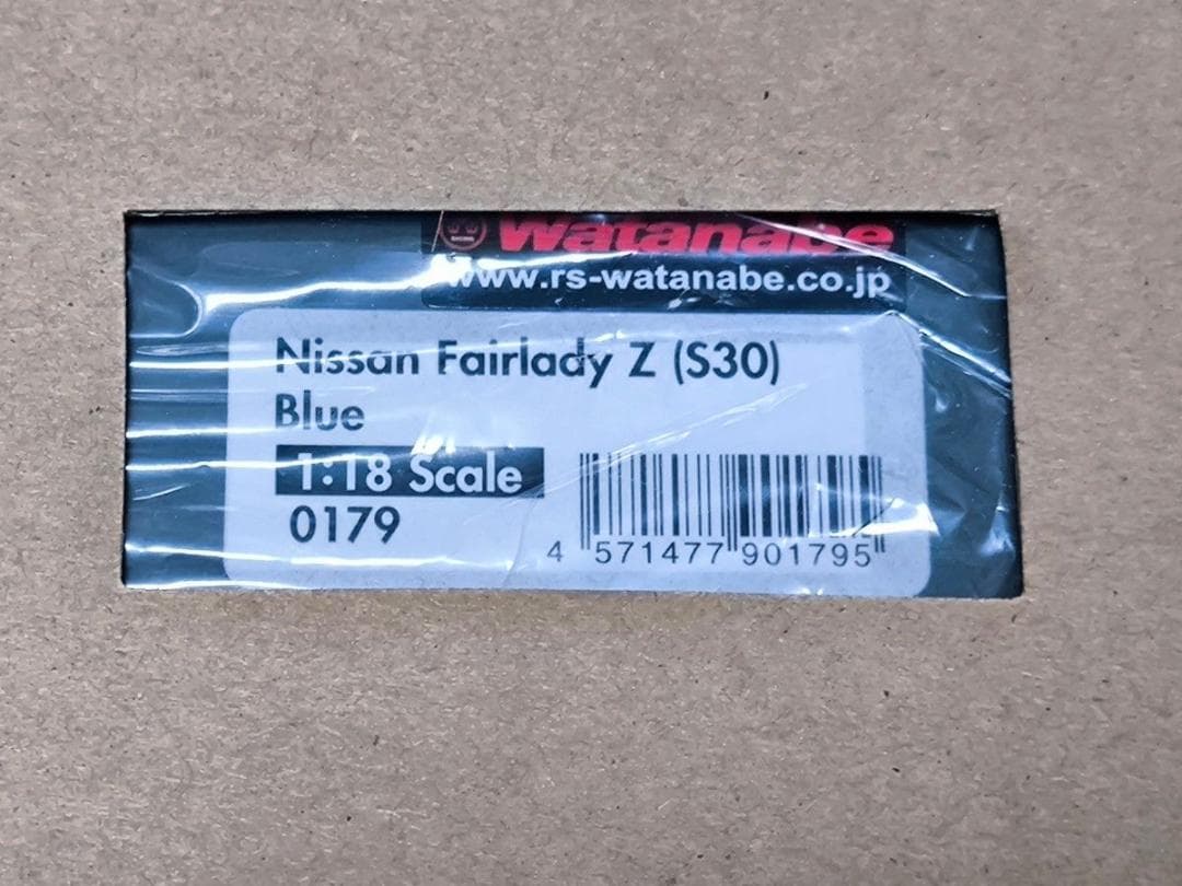 IG0179 1/18 日産 フェアレディZ S30 Blue 湾岸ミッドナイト