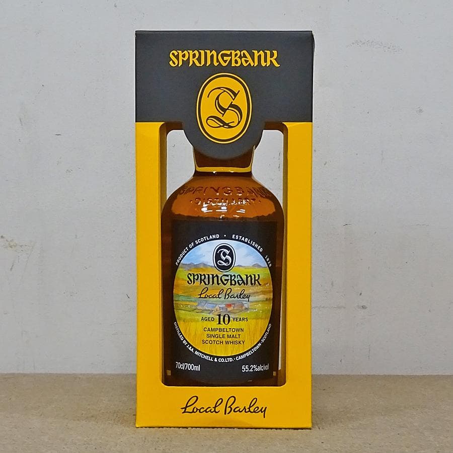 SPRINGBANK Local Barley 10年 700ml 55.2%