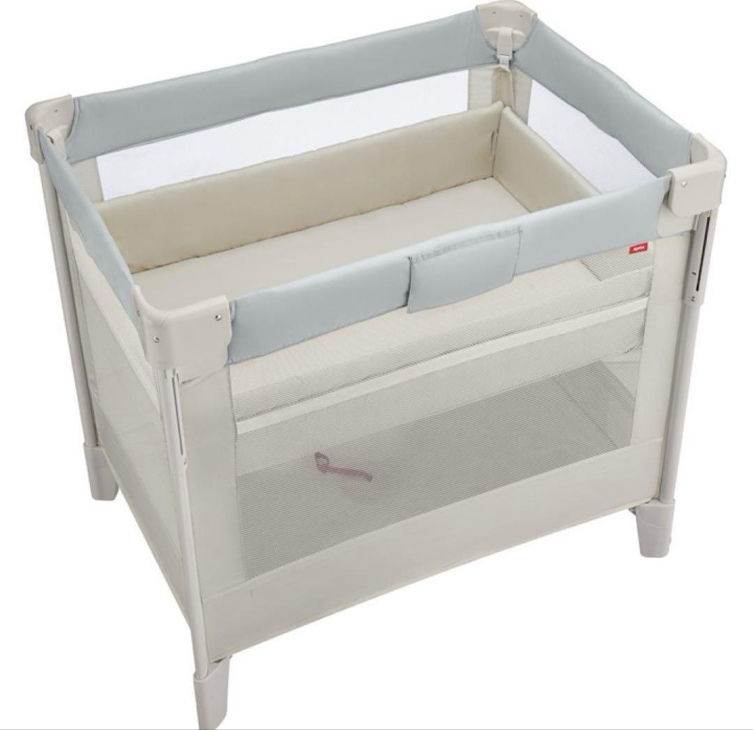【送料込み】アプリカ　ココネル　エアーAB ベビーベッド　新生児