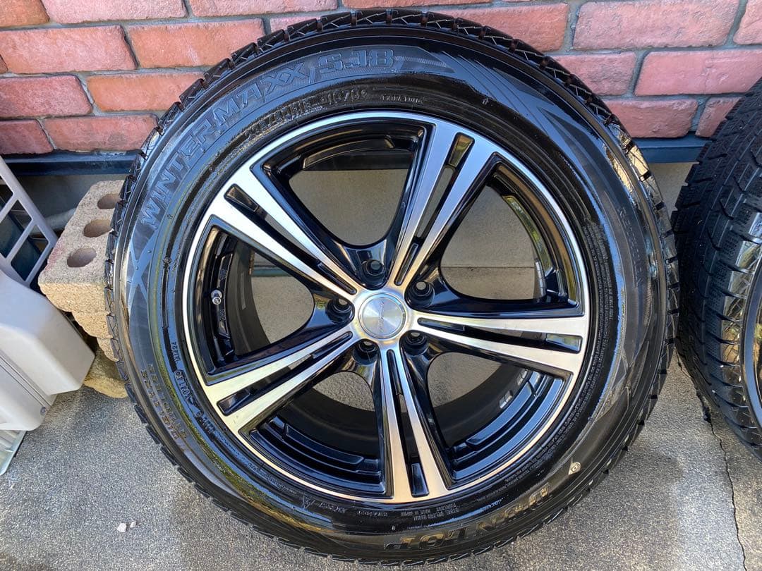 DUNLOP WINTERMAX 235/60R18 18インチ ホイールセット