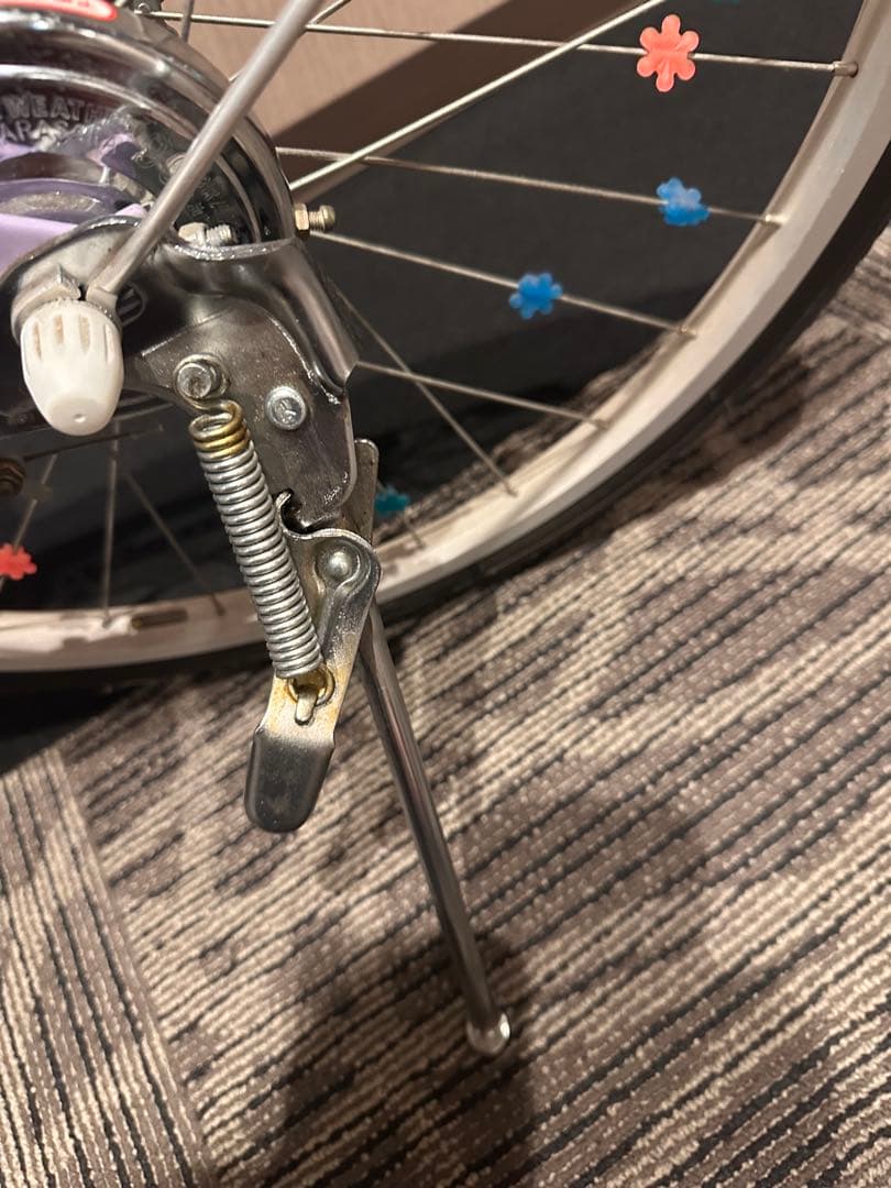 ブリジストン エコパル 薄紫 自転車 20インチ 女の子 直接の引き取り限定！！