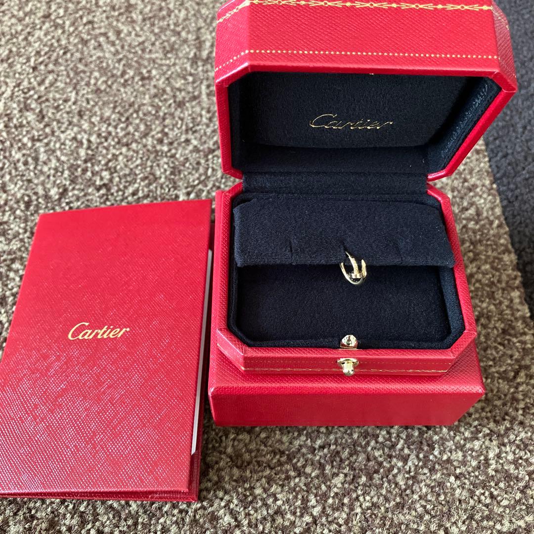 Cartier ジュストアンクルYGピアス(片耳用)