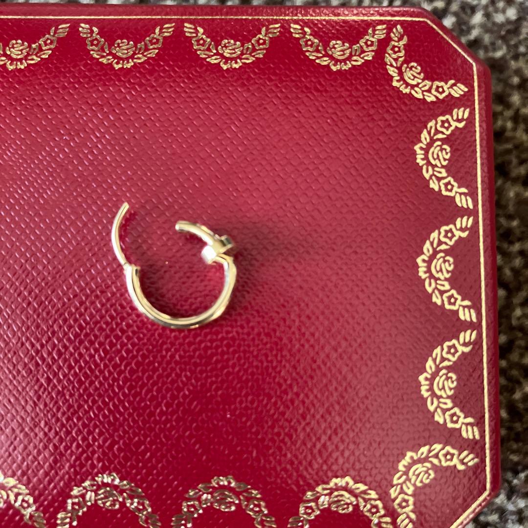 Cartier ジュストアンクルYGピアス(片耳用)