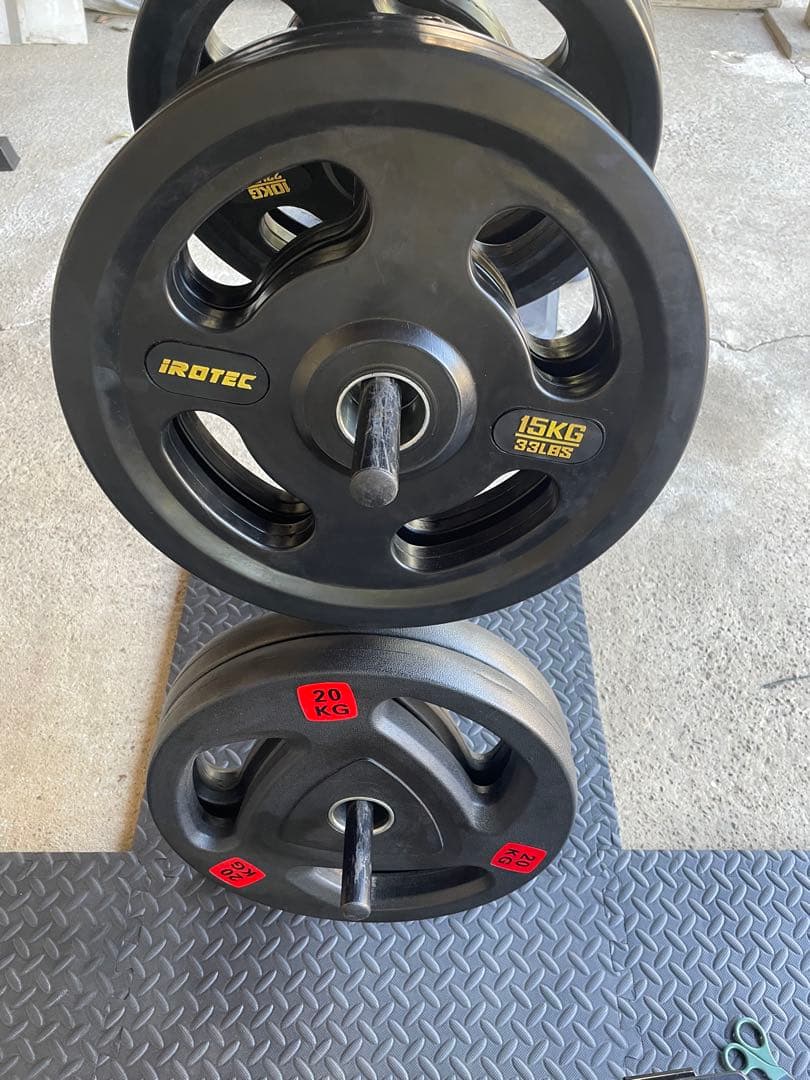 【ホームジム一式】スタック付パワーラック/ベンチ/シャフト/プレート/その他