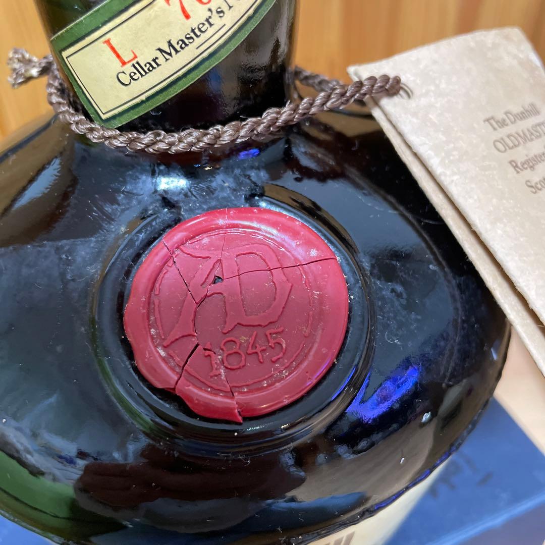 ウイスキー dunhill  OLD MARTER Finest Scotch Whisly