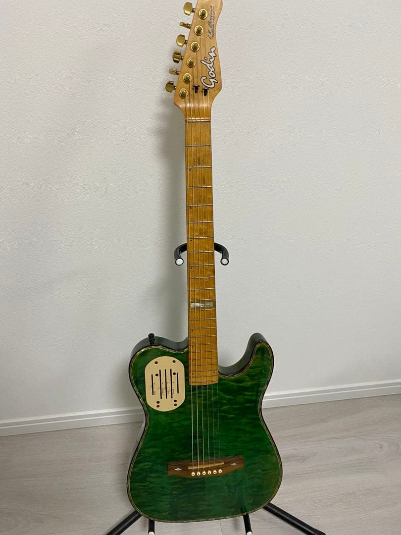 Godin LR Baggs Electronic グリーンエレキギター