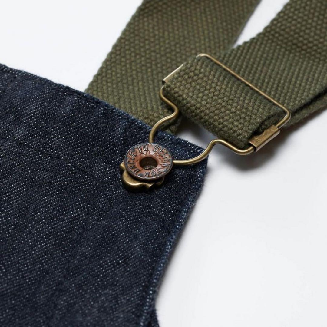 アメリカンレトロ海軍デッキオーバーオール デニム ベーシック オールインワン