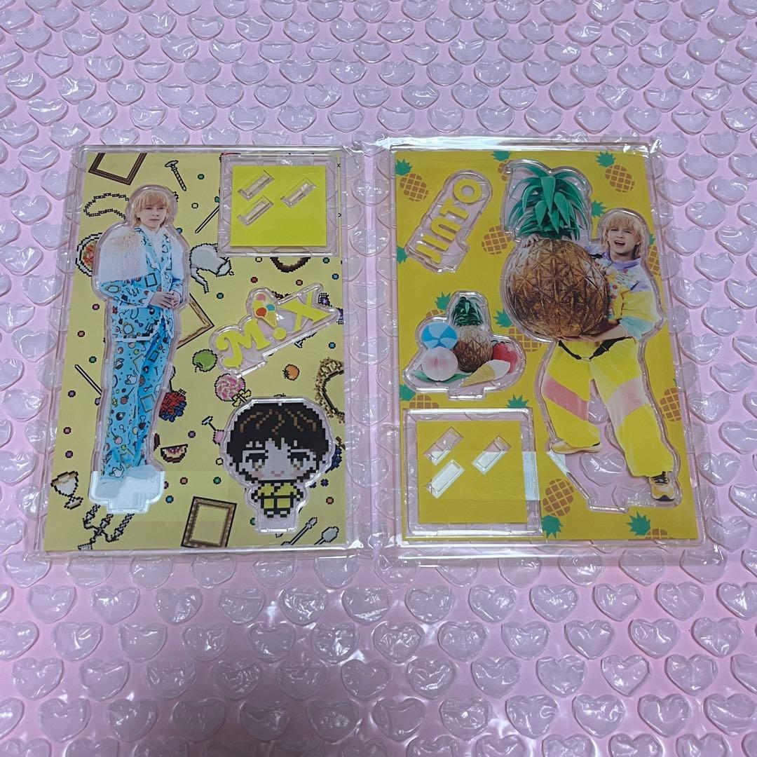 M!LK 吉田仁人　M!X ピクセル　ブンブン　アクリルスタンド アクスタ