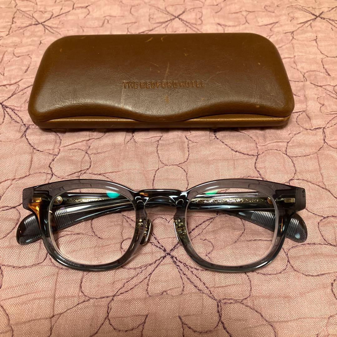 the bedford hotel メガネBFH-19 ブルーグレー