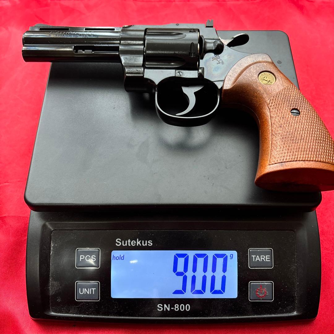 タナカ　コルトパイソン4インチ　ジュピターフィニッシュ　ガスリボルバー