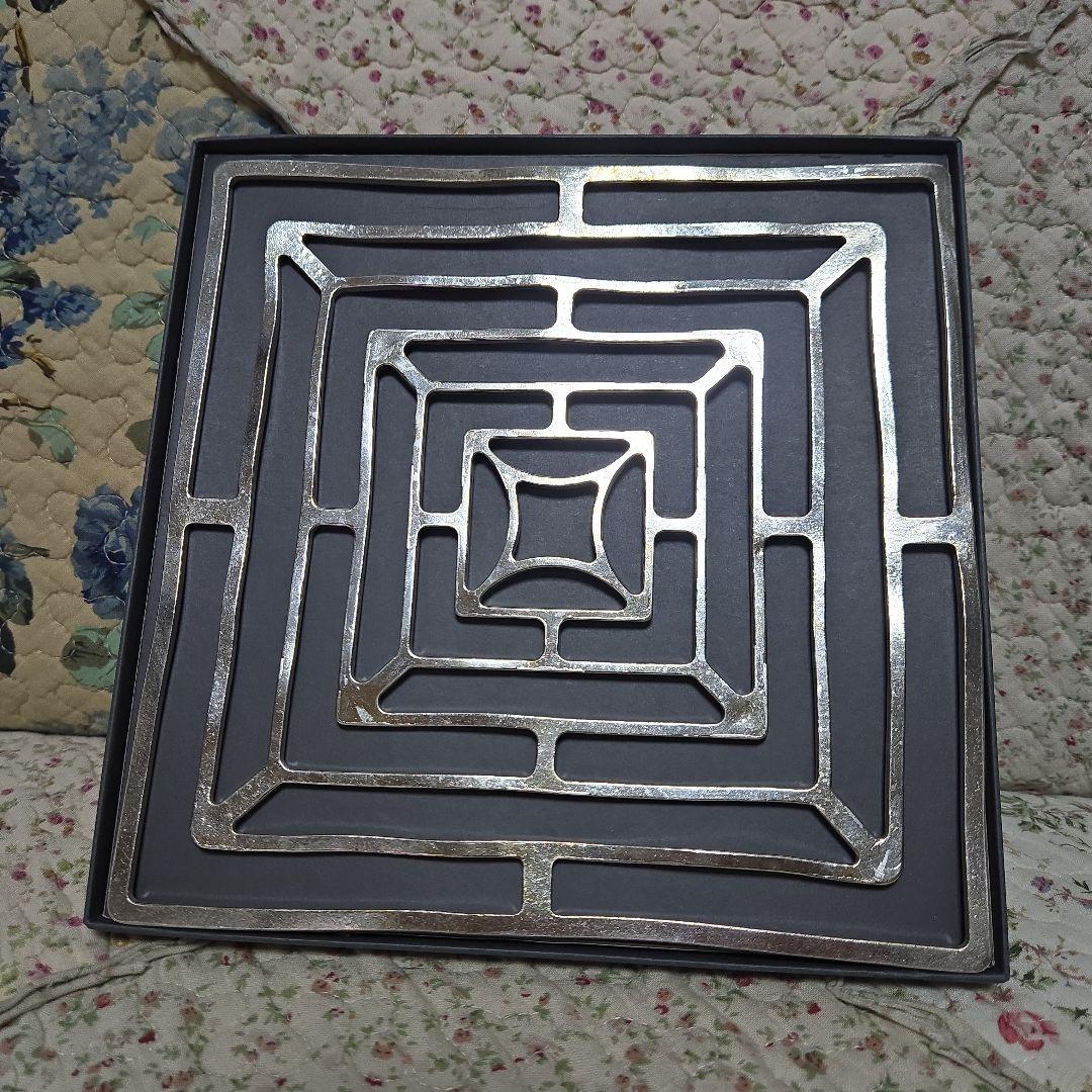 NOU SAKU 能作 デザイン アート 錫 2点セット