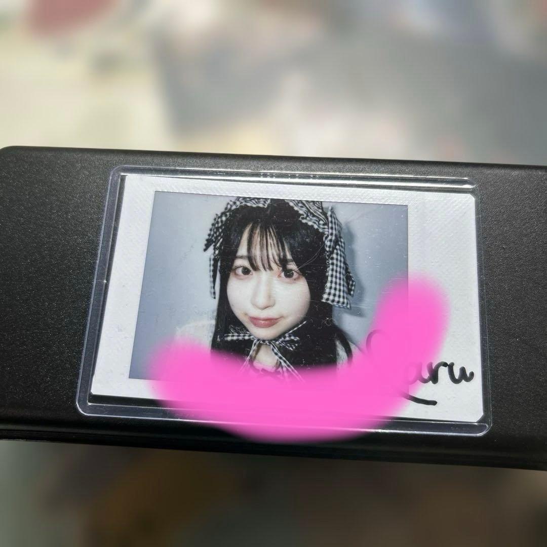 桜庭遥花 LARME 直筆サイン入り チェキ