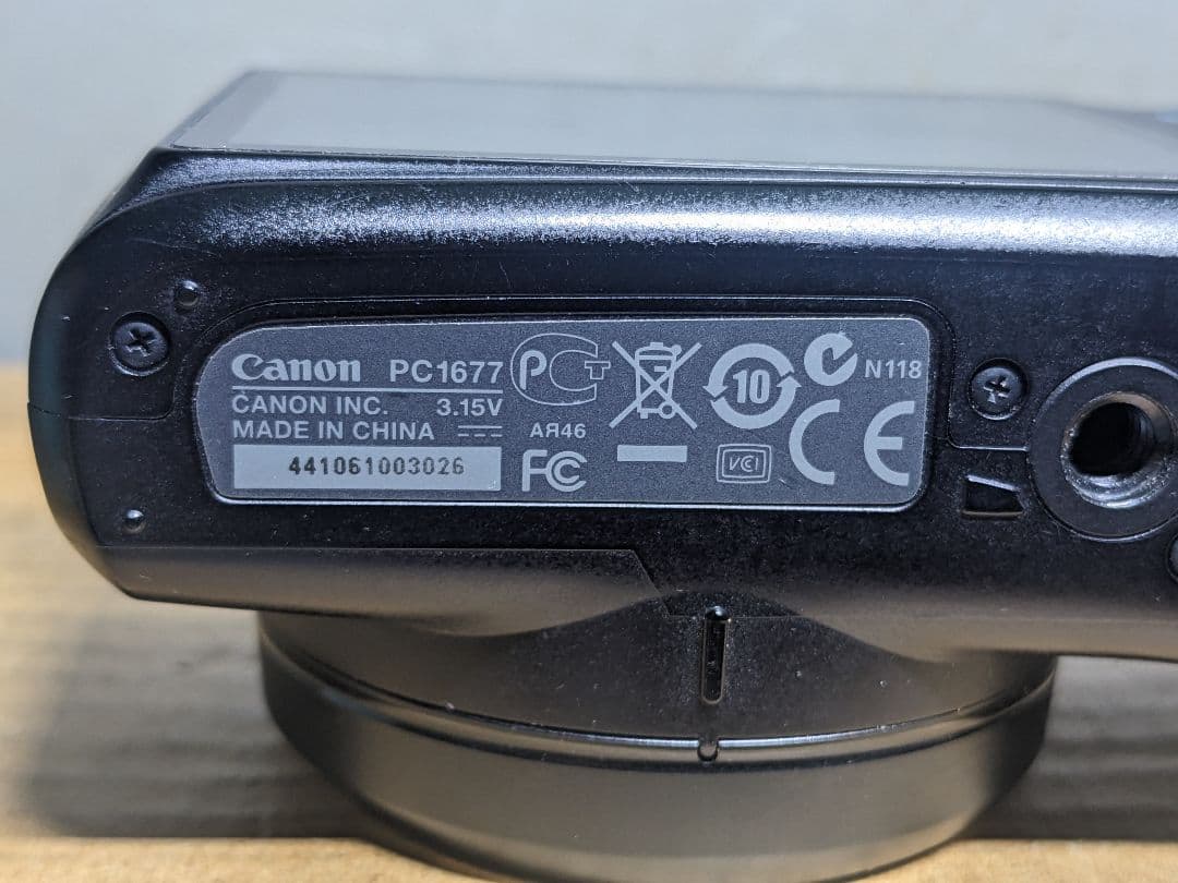 Canon キャノン PowerShot SX150IS ブラック 訳有り現状品