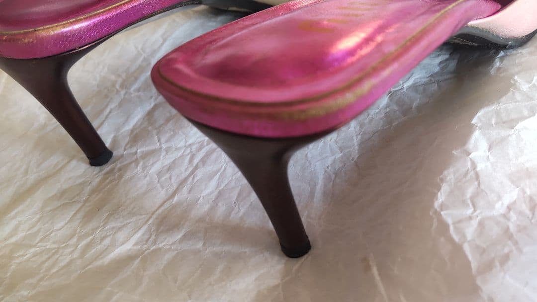 Vintage Miu Miu 稲妻 イナズマ ミュール 37 Y2K 古着