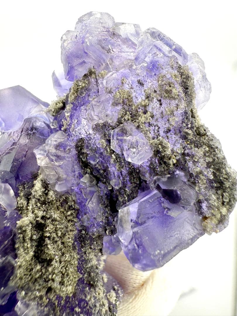 『ツリー』タンザナイト　フローライト　原石　鉱物標本　天然石　蛍石