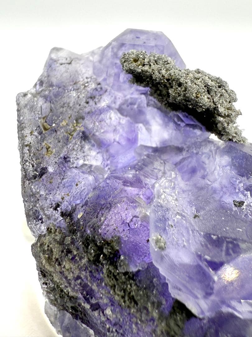 『ツリー』タンザナイト　フローライト　原石　鉱物標本　天然石　蛍石