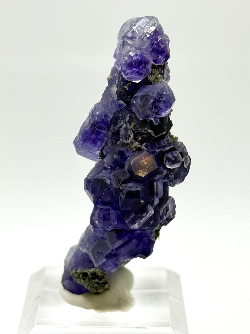 『ツリー』タンザナイト　フローライト　原石　鉱物標本　天然石　蛍石