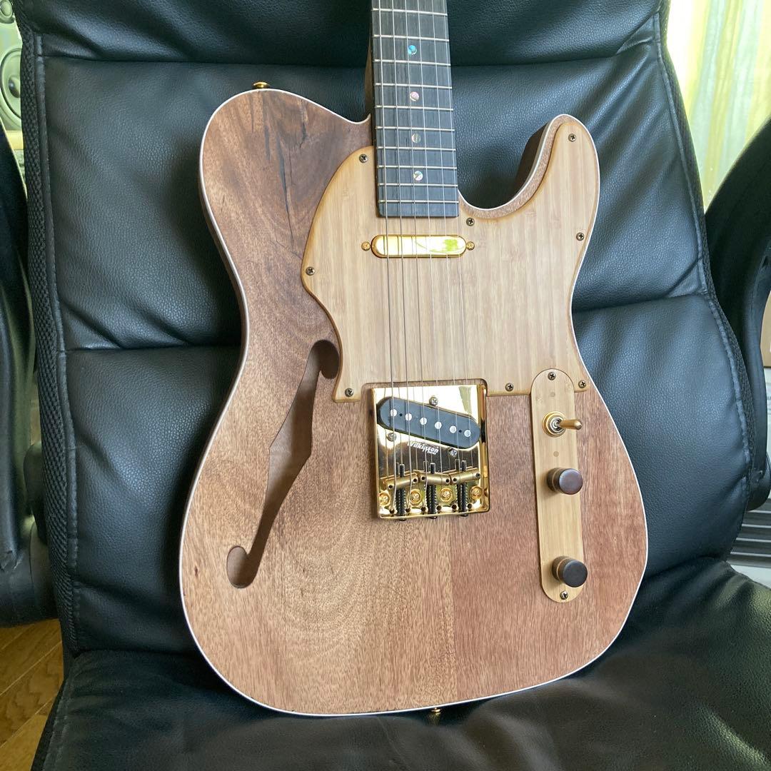 フレット新品！　ハンドメイド　テレキャスター　トグルスイッチ仕様