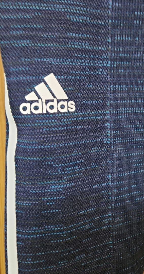 adidas フード付きジャケットネイビー ジュージ上下レディース