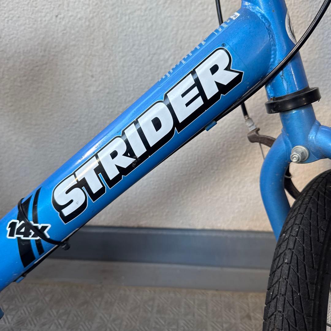STRIDER 14X 青色 キッズバイク 幼児用 自転車 ブルー