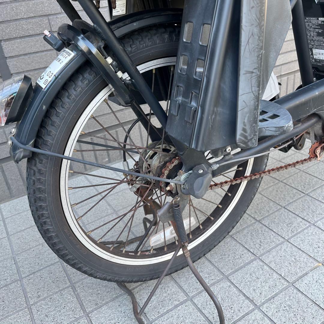 パナソニック 電動アシスト自転車 ギュットアニーズ 前後チャイルドシート付 黒