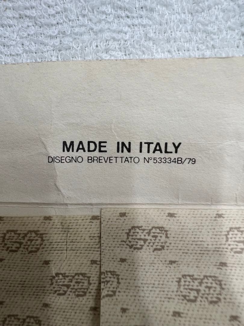 オールドGUCCIグッチ　メガネケース　本革　未使用品