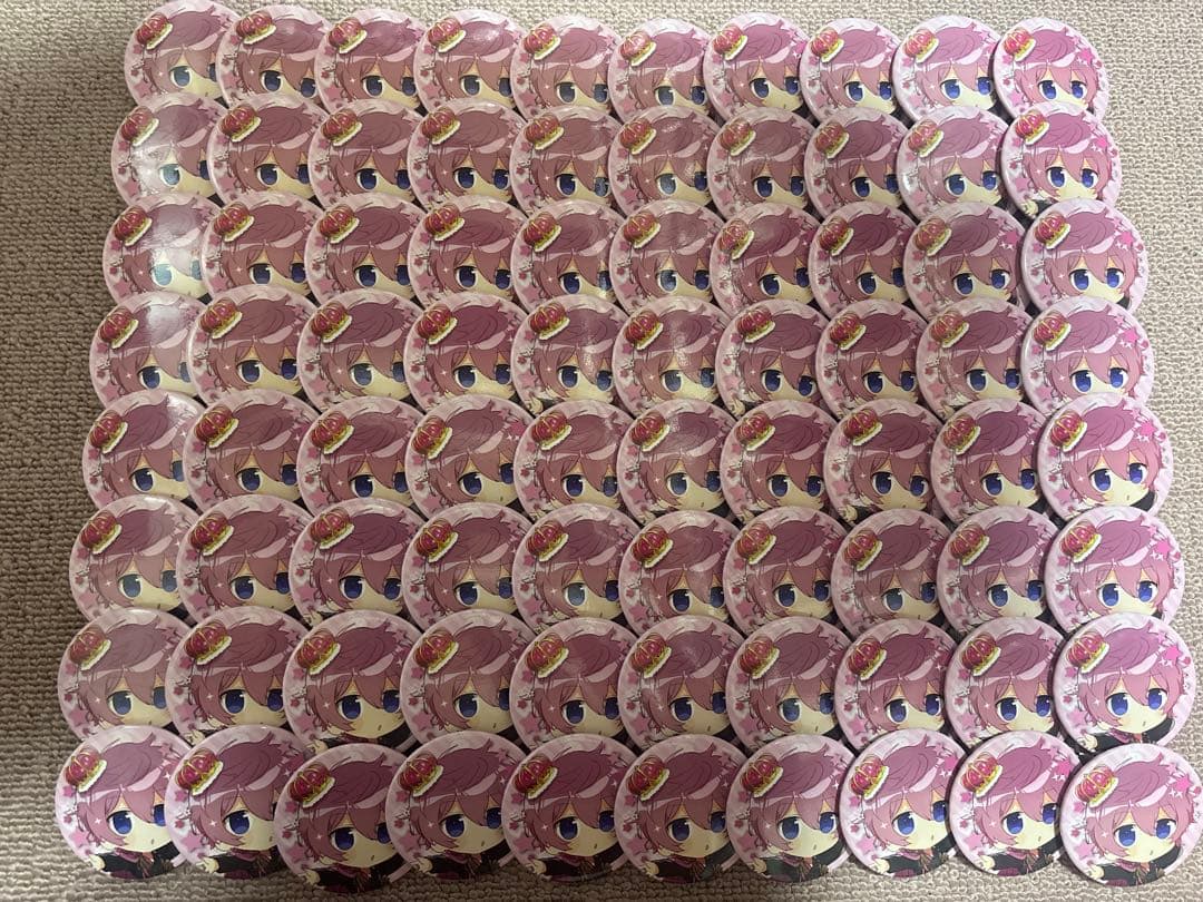 すとぷり さとみ 缶バッジ すとめも10 デフォ 80個