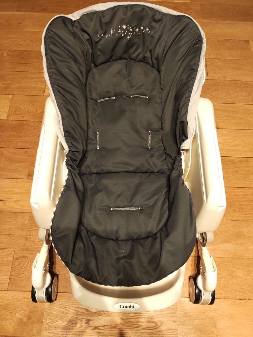 コンビ ネムリラ ff ハイローチェア 手動 グレー