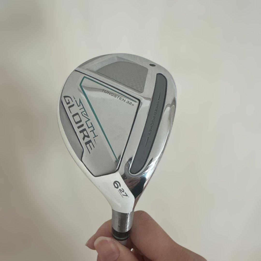 テーラーメード　ステルスグローレ　レディース　ユーティリティ6番　美品