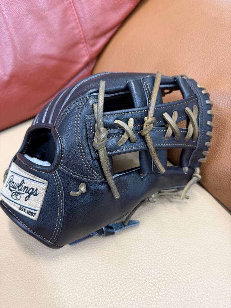 ローリングス 軟式グラブ 内野手用 小指2本入れ HOH PRO EXCEL