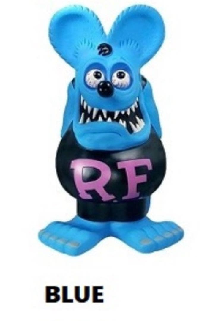 ヒ*7様 RF ラットフィンク貯金箱フィギュア 青